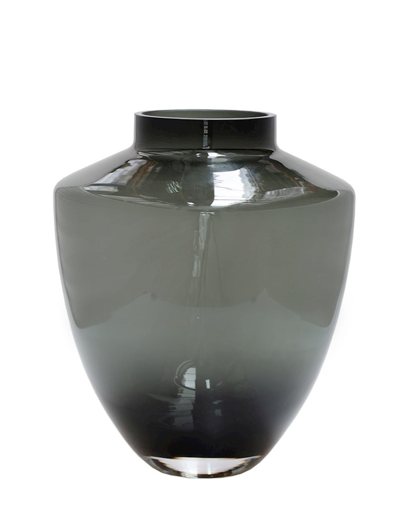 Vase Tugela - Smoke Grey