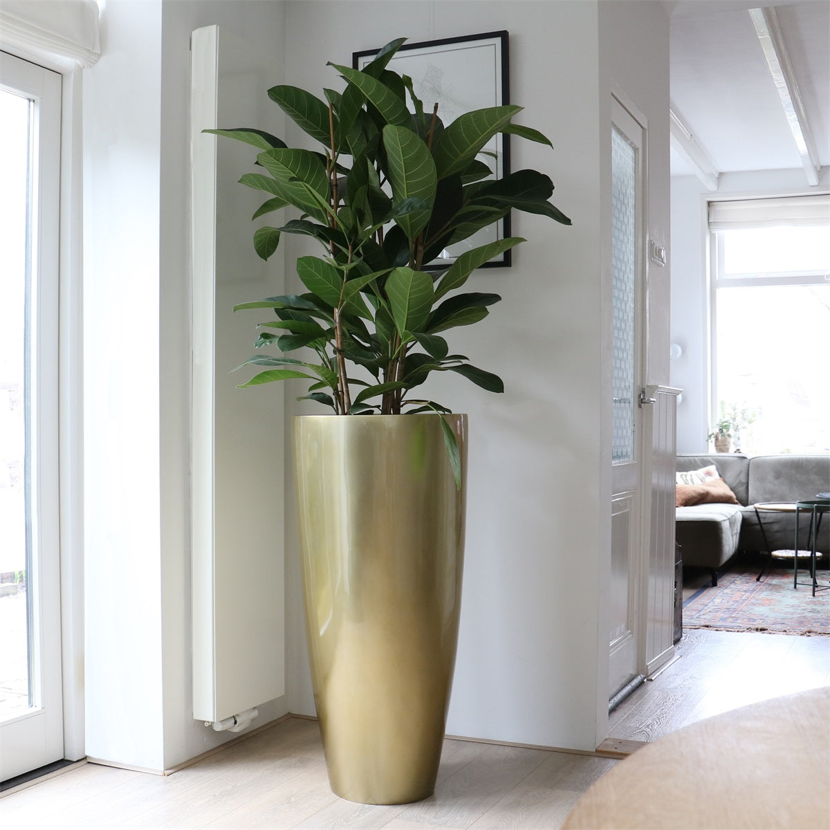 Pot Kentucky L gold Ø47 x H100 cm  (Gold Ø47 x H100 cm)