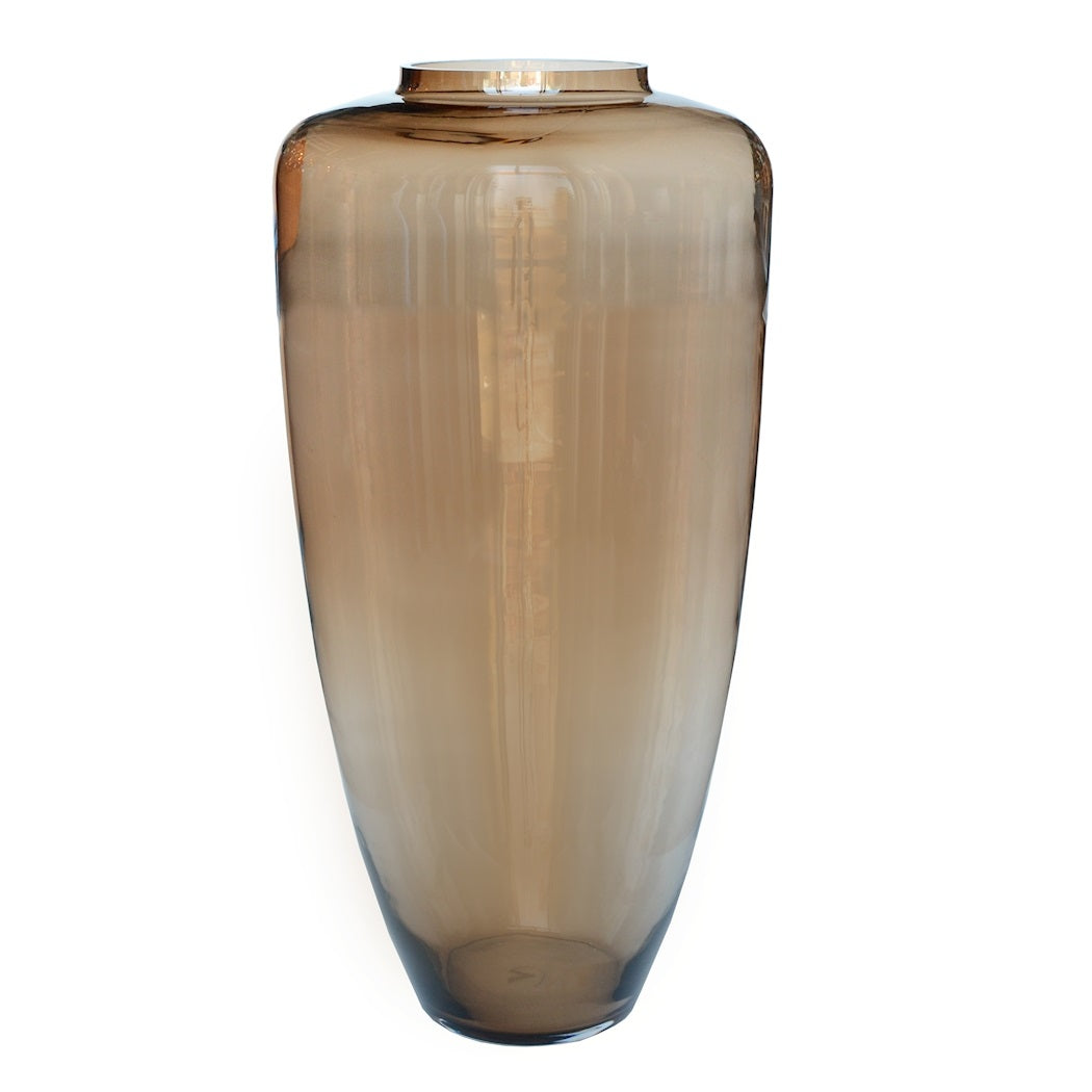 Vaas Kongo XXL taupe Ø35 x H70 cm (Taupe Ø35 x H70 cm)