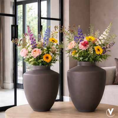 Vaas Tugela S matte earth Ø24,5 x H29 cm (Matte Earth Ø24)