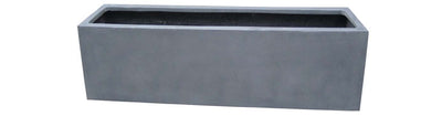 Pot Amazone L L100 x B30 x H30 cm Grey 1